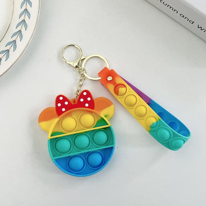 Mini Bag Pendant Keychain Decompression Toy