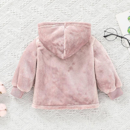 Girl's Zip Shirt Hoodie