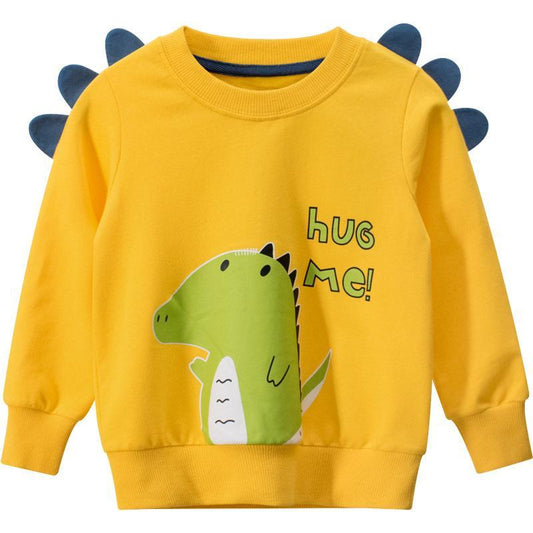 Children's Long Sleeve Casual Cotton Sweat