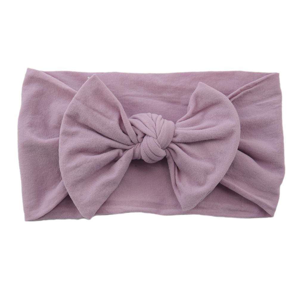 Children's Hair Accessories Nylon Bow Hair Band