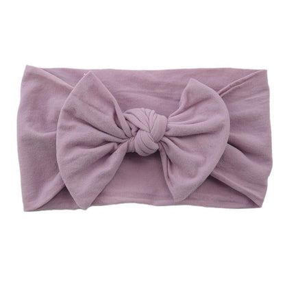 Children's Hair Accessories Nylon Bow Hair Band
