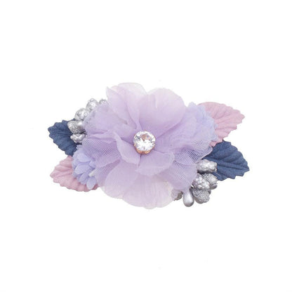 Pink Simulation Headflower Hair Accessories
