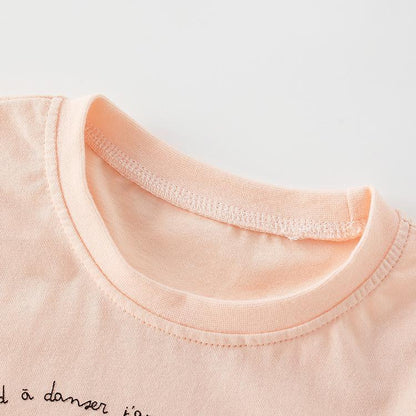 Children's short sleeved baby top