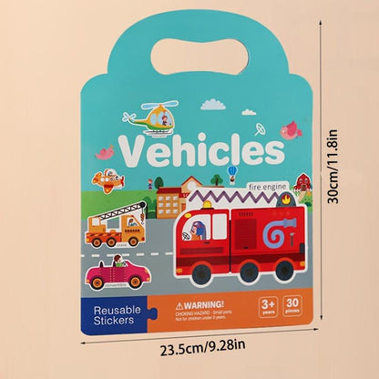 Reusable Sticker Books For Children Gift