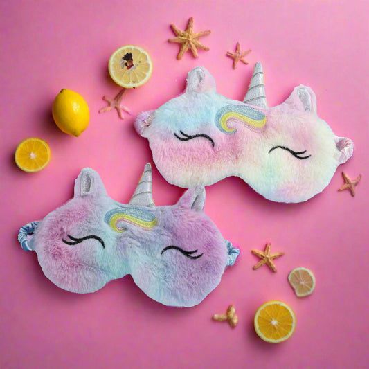 Unicorn Plush Eye Patch Children's Eyeshade