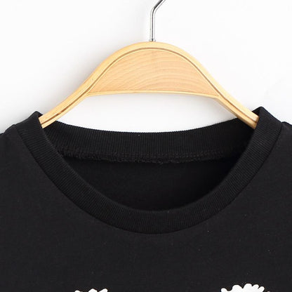 Children's short sleeve T-shirt cartoon printed T-shirt casual half sleeve T-shirt