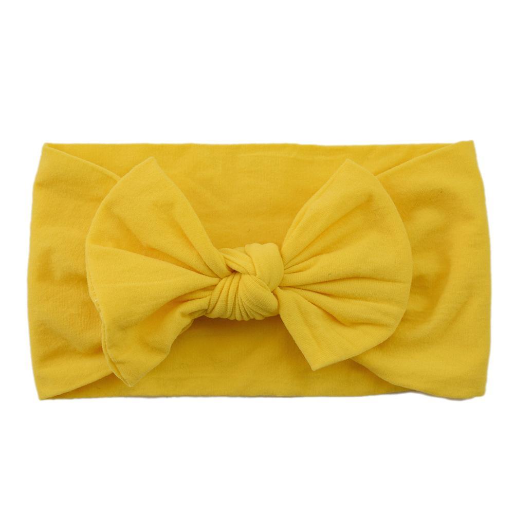 Children's Hair Accessories Nylon Bow Hair Band