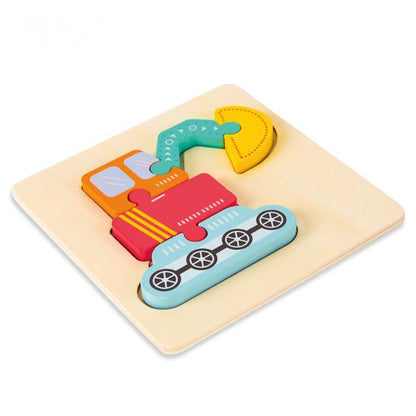 Children's Cartoon Puzzle Puzzle Wooden Toy