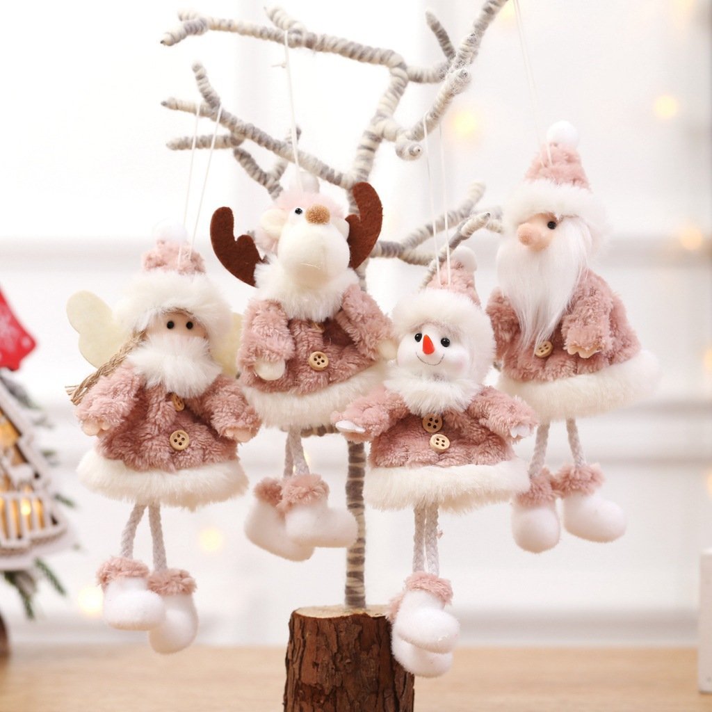 Christmas decoration Santa Claus Snowman Pendant Doll