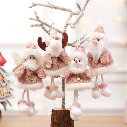 Christmas decoration Santa Claus Snowman Pendant Doll