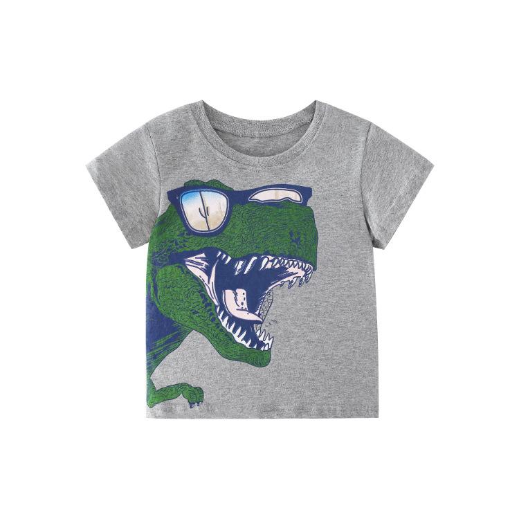 Boys' round neck bottomed shirt