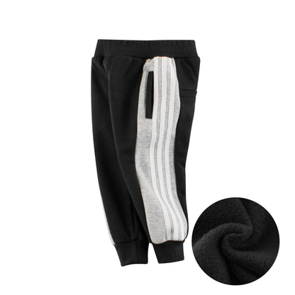 Children's Sports Pants and Cashmere Pants in Autumn and Winter