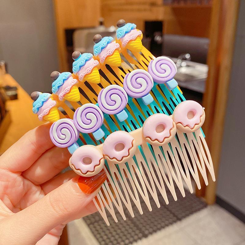 3pcs/set Broken Hair Comb Girl's Cute Hair Accessories