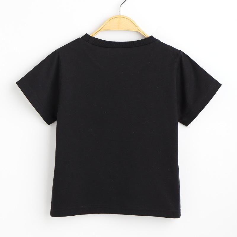 Children's short sleeve T-shirt cartoon printed T-shirt casual half sleeve T-shirt
