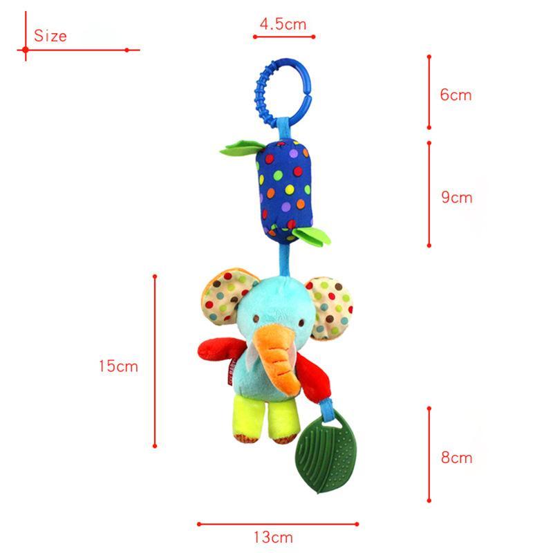 Baby Wind Chime Toy Car Hanging Plush Toy