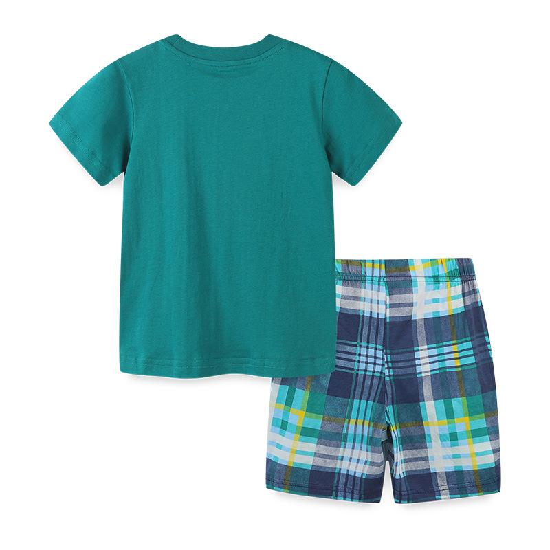 Children's T-Shirt Suit Knit Cotton Two Piece Set