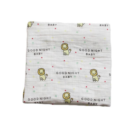 Two layer muslin bamboo fiber baby bath towel blanket wrapper Wholesale