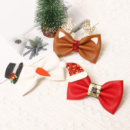 Children's Christmas Hairpin Handmade Hair Accessories