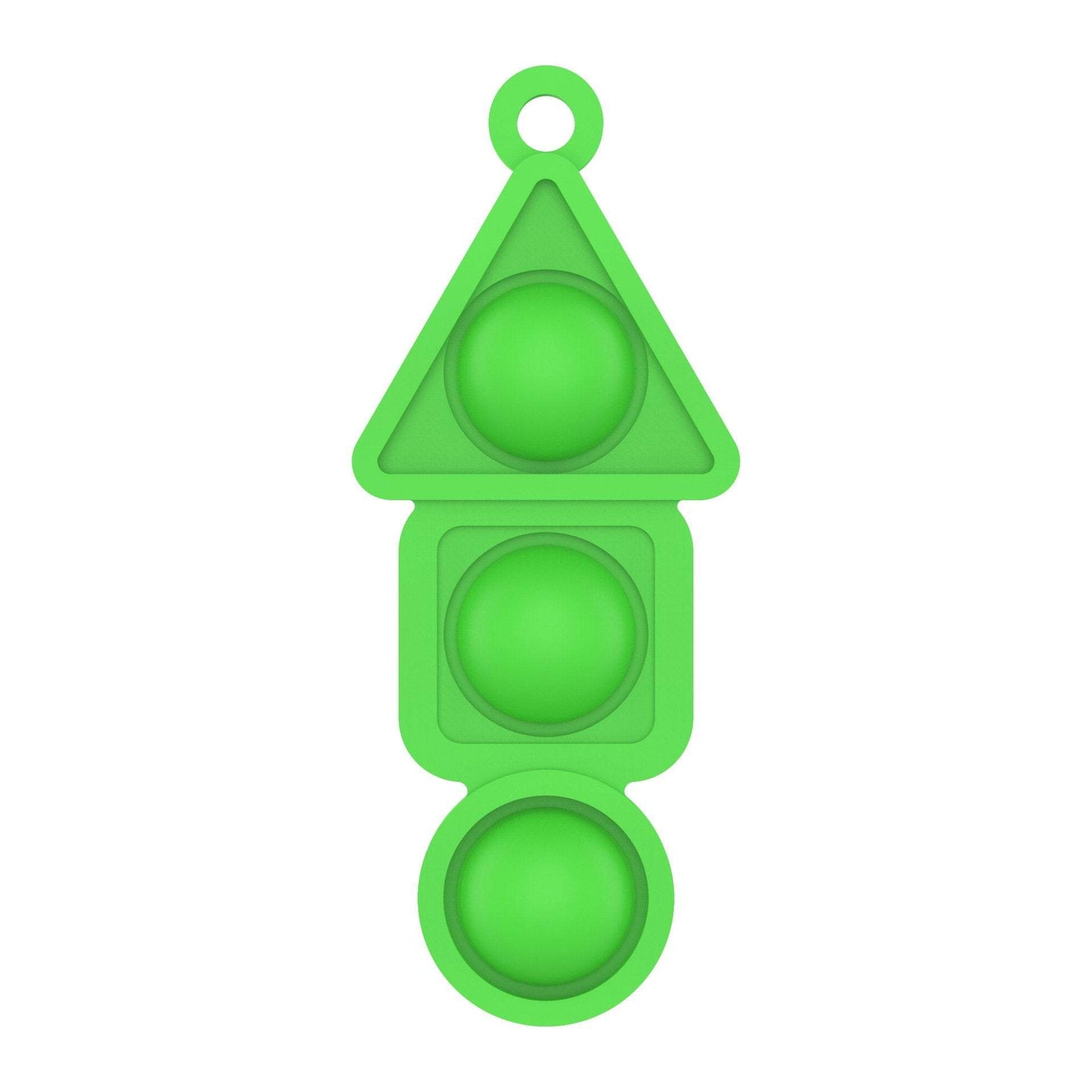 Keychain Bubble Decompression Ball Toy