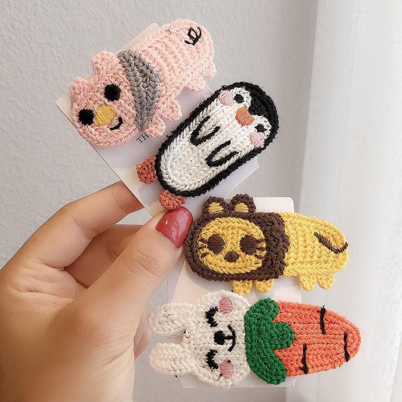 Girl's Sweet Wool Stereo Hairpin