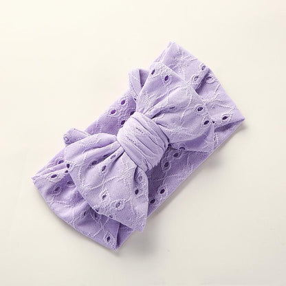 Children's Hand Embroidered Bow Hair Tape
