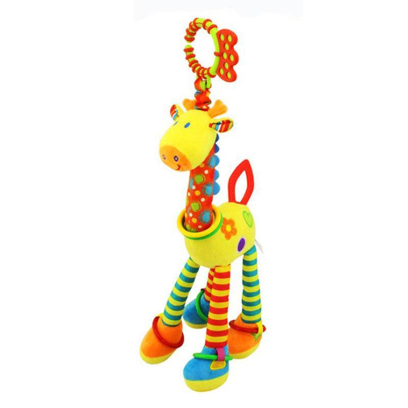 Baby Bed Hanging Giraffe Plush Multifunctional Toy