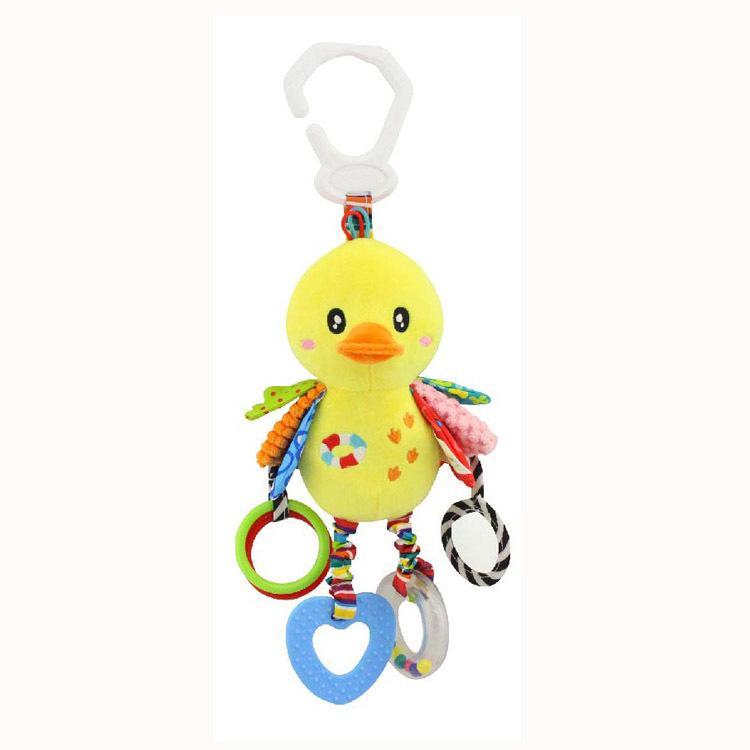 Baby Bed Animal Rattle Plush Toy