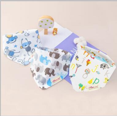 3pcs/set Baby Triangle Bib Saliva towel