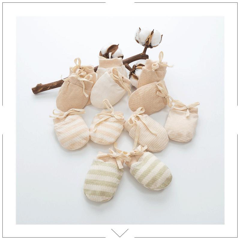 Baby Scratch-proof Gloves Breathable Cotton Protective Glove