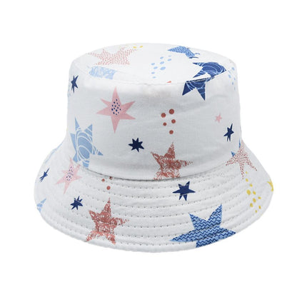 Children's Multi Style Cartoon Pattern Fisherman Hat