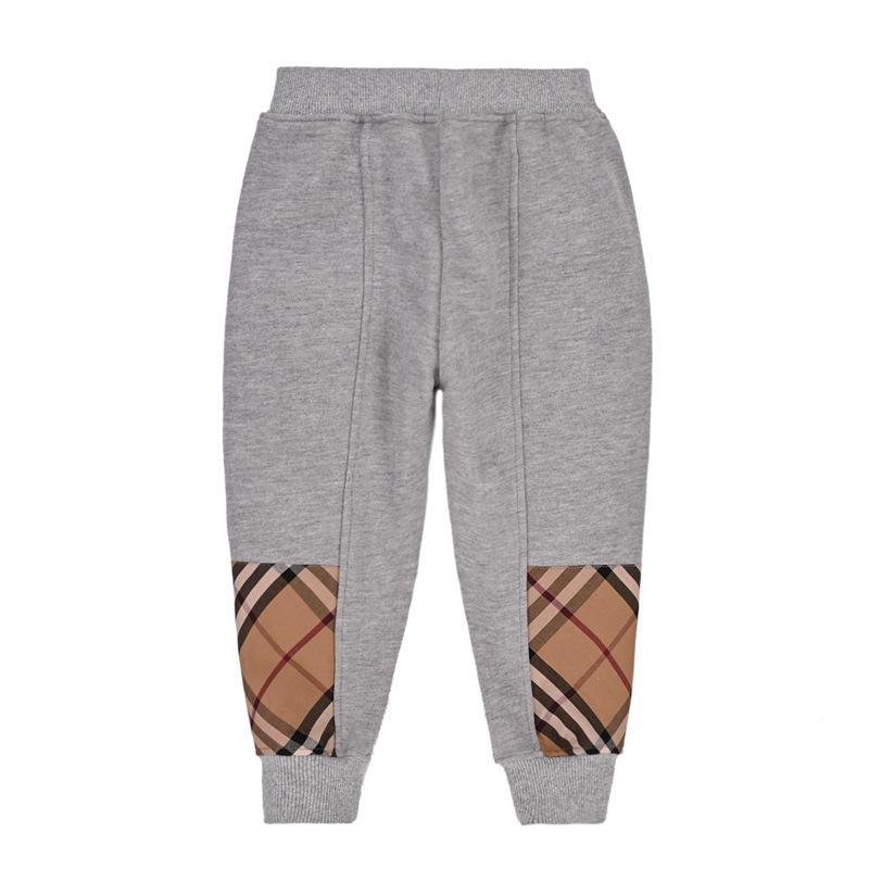 Children's Cotton Casual Plaid Pants