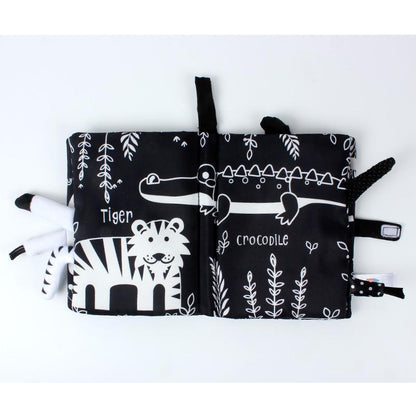 Baby Cloth Book, Stereoscopic Tail Can't Tear Books Toys