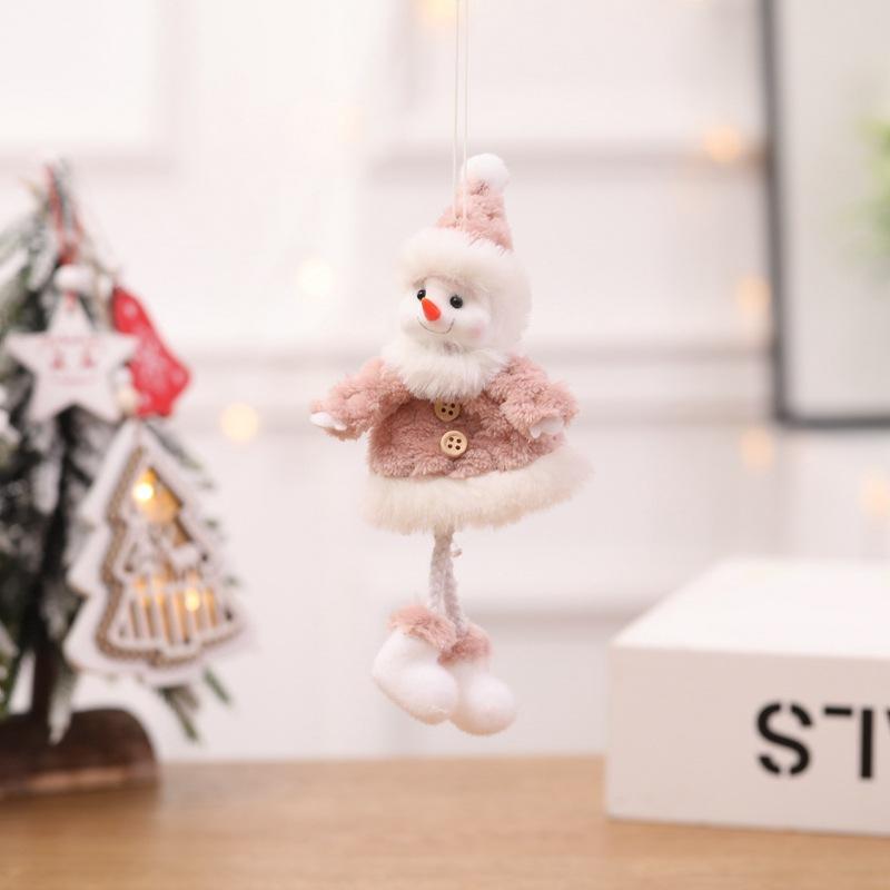 Christmas decoration Santa Claus Snowman Pendant Doll