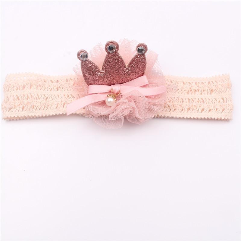 Baby's Crown Flower Headdress Headband