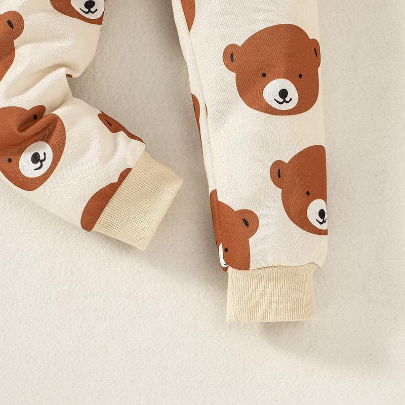 Children's Long Sleeve Jacket Pants Two-Piece Set