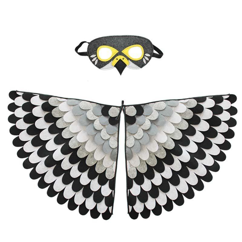Felt Wings Evil Children Dress Up Wings for Halloween