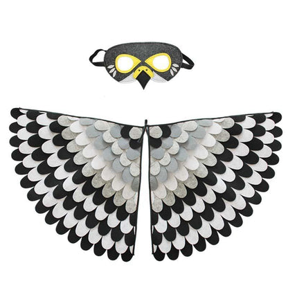 Felt Wings Evil Children Dress Up Wings for Halloween