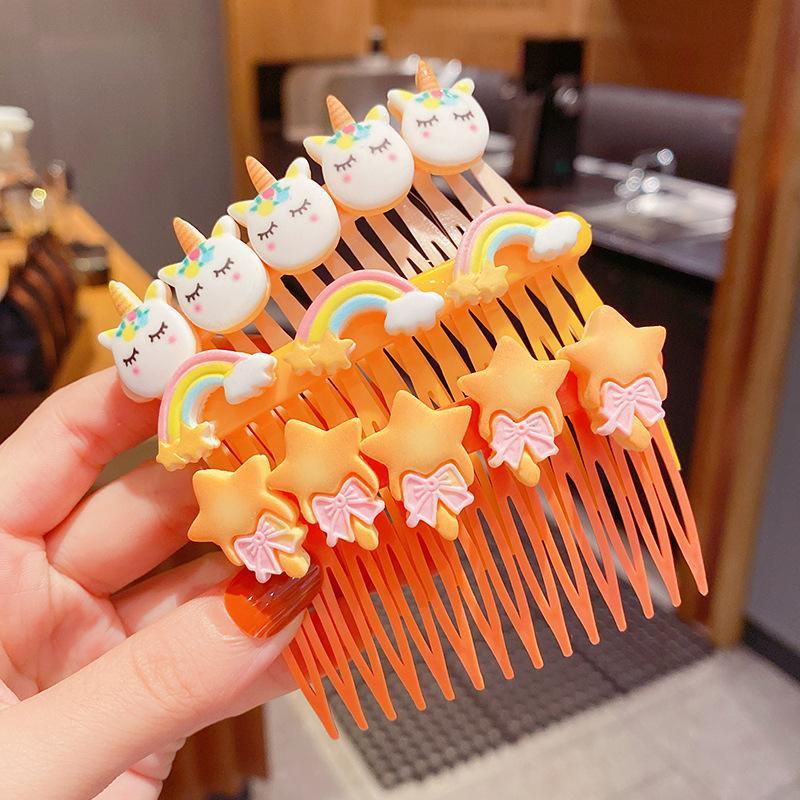 3pcs/set Broken Hair Comb Girl's Cute Hair Accessories