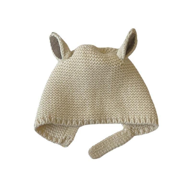 Baby Hat Bunny Ear Knit Wool Hat
