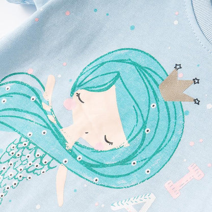 Children's short sleeve T-shirt girls' top