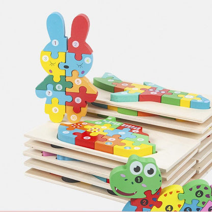Children's 3D Puzzle Educational Toy