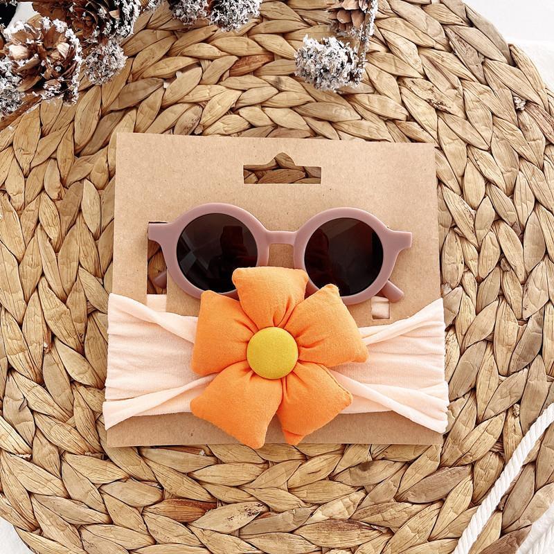 Children's Glasses Set Elastic Hair Band