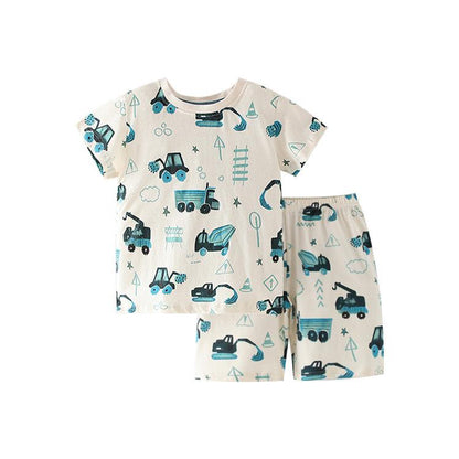 Children's short sleeved suit