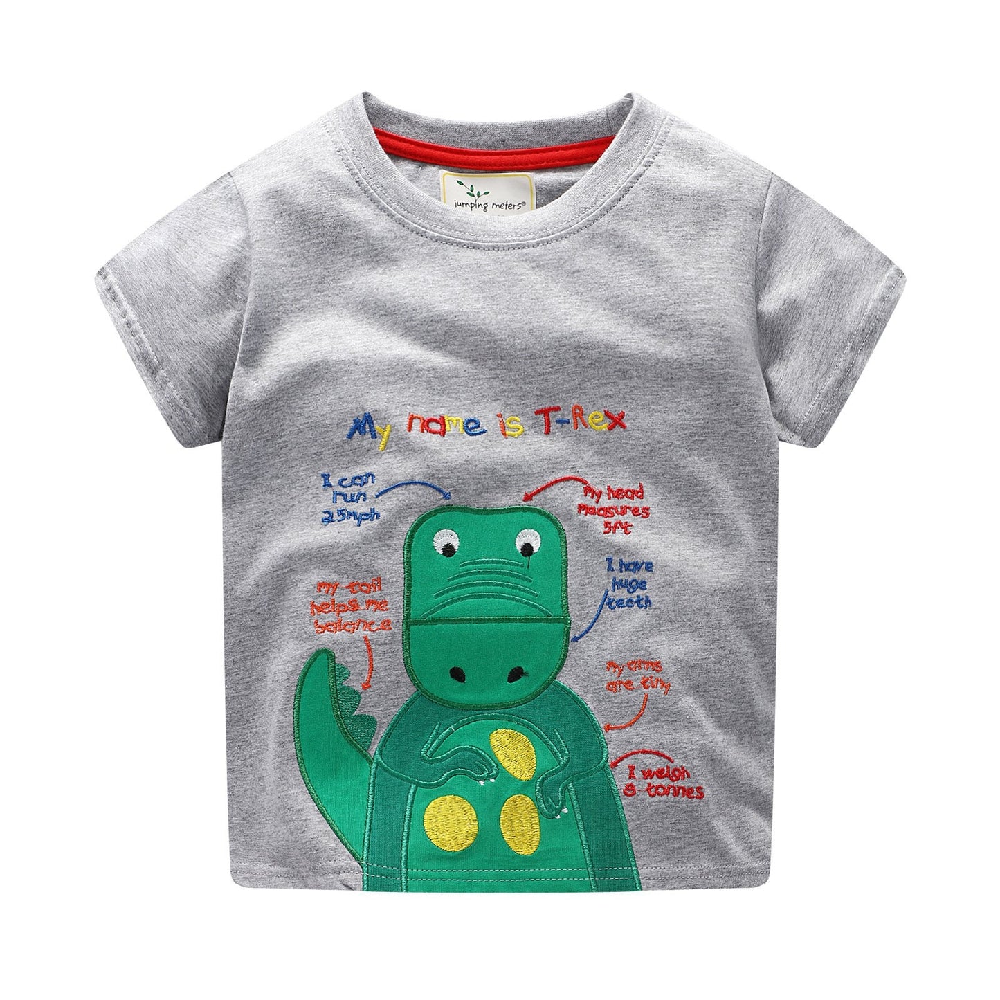 Short sleeve children's T-shirt round