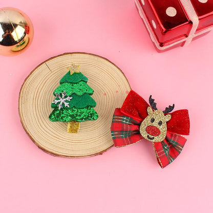 Children's Hair Clip , Hairpin of Christmas Style