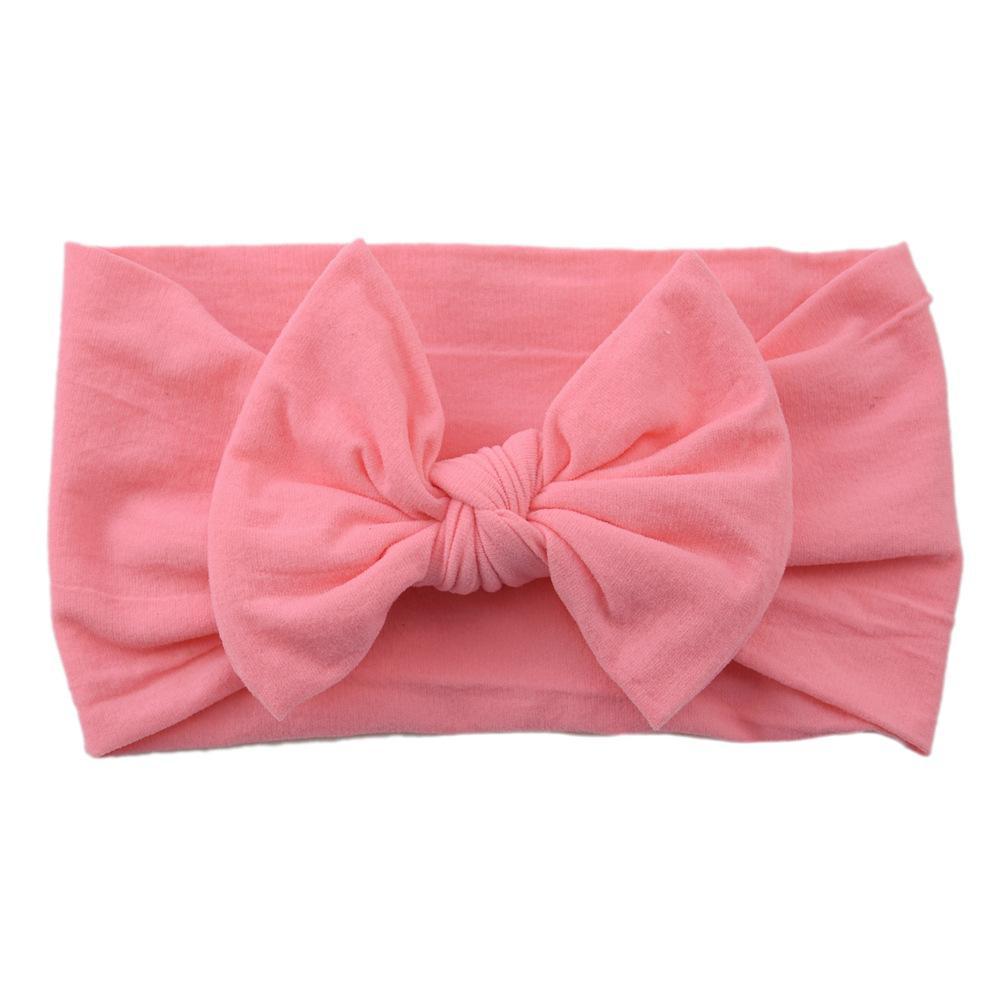 Children's Hair Accessories Nylon Bow Hair Band
