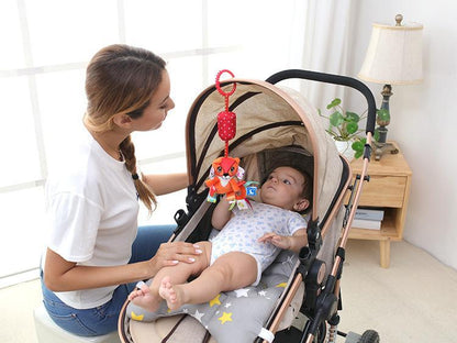 Baby Wind Chime Animal Cart Pendant Plush Toy