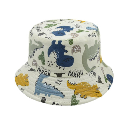 Children's Multi Style Cartoon Pattern Fisherman Hat