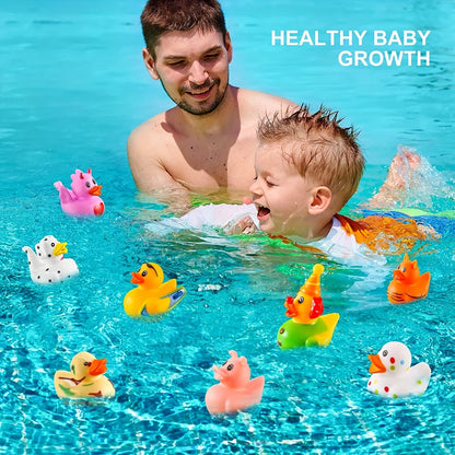 Assorted Rubber Ducks Toy Duckies For Kids And Toddlers