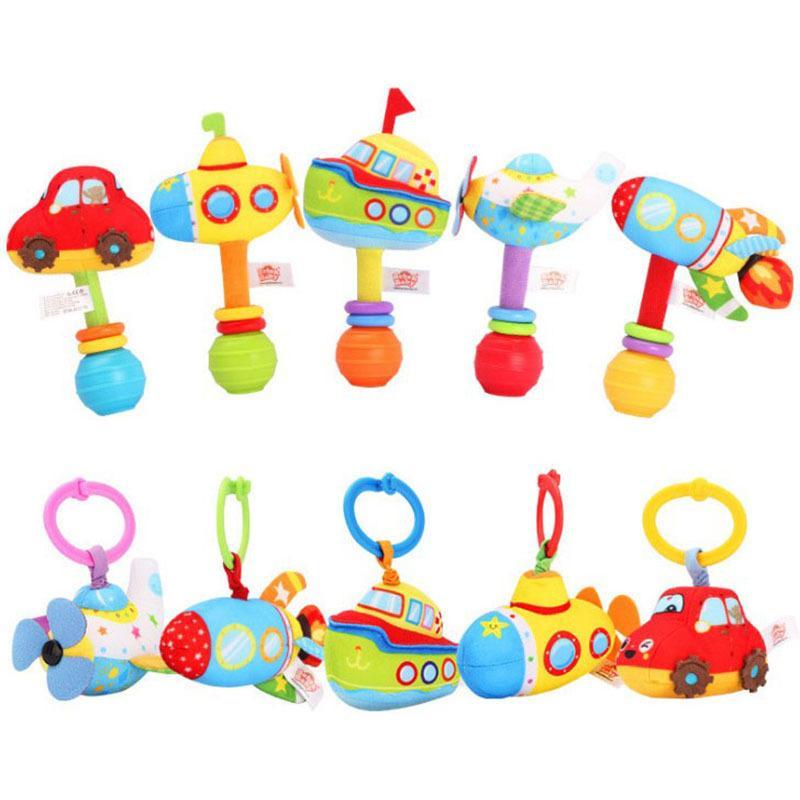 Baby's Hand Rattle Hand Grasp Toy